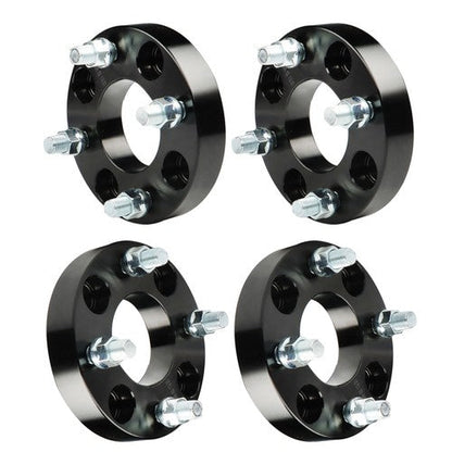 4× 1" 4x4 Wheel Spacers 62mm Hub Bore 1/2x20 Studs For EZGO Club Car Golf Cart