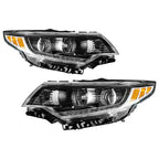 LED DRL Headlights w/ Bulbs Headlamps Left & Right for 2016-2018 for Kia Optima