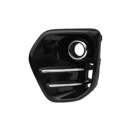 Fog Light Covers Bezels w/ Chrome Trim Pair for 2017-2019 for Kia Sportage EX