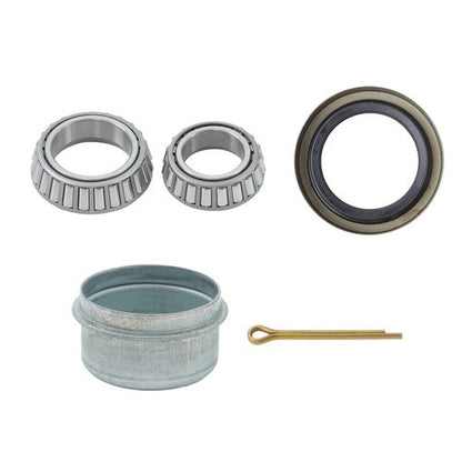 New 2 Sets Trailer Hub Kits For 3,500 lb axles 5 X 5"Bolt Circle Hub Compatible
