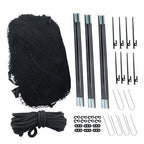 22x12x8 FT Softball Baseball Cage Net and Frame Heavy Duty Pitching Cage