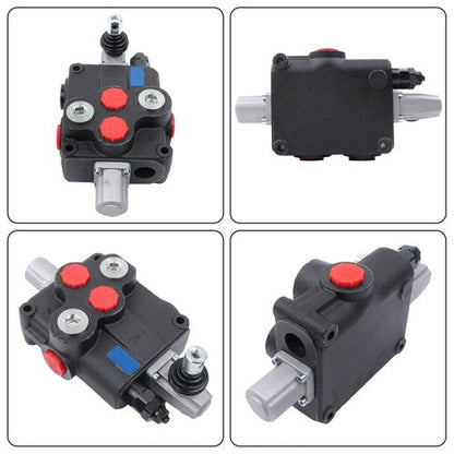 Hydraulic Valve 1 Spool Hydraulic Directional Control Valve Double Acting Valve