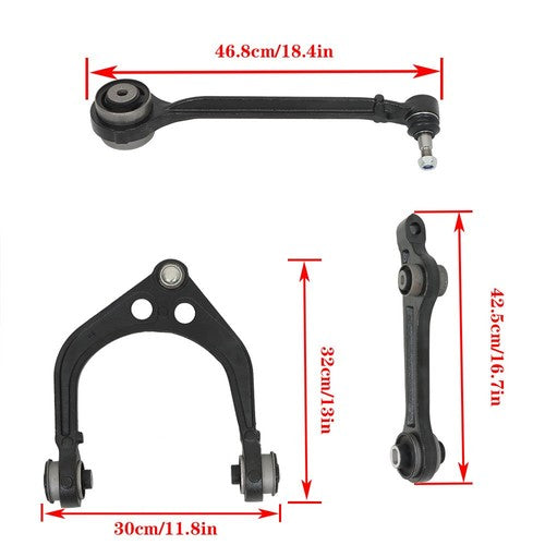 8x For Dodge Charger Challenger 300 11-19 RWD Front Upper Lower Control Arm New