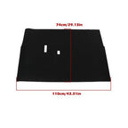 Fit For Club Car DS Floor Mat Black Full-Coverage Golf Carts 1982-Up New