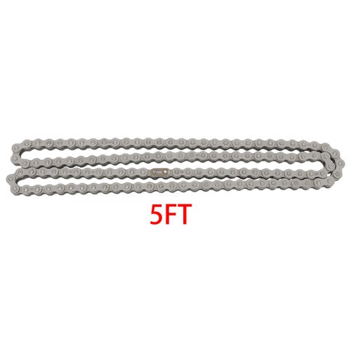 #40 Roller Chain x 5 feet + 2 Connecting Links