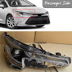 LED Headlight Assembly for Toyota Corolla L LE 2023 2024 Passenger Side