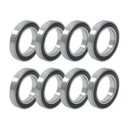 10Pcs 6907-2RS Bearings 35×55×10mm Double Rubber Seals Deep Groove Ball Bearing
