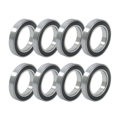 10Pcs 6907-2RS Bearings 35×55×10mm Double Rubber Seals Deep Groove Ball Bearing