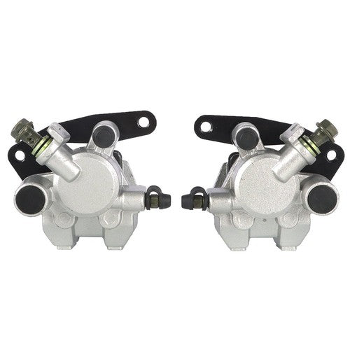New For Yamaha Big Bear 350 400 YFM350/400 Front Brake Calipers & Disc Rotors
