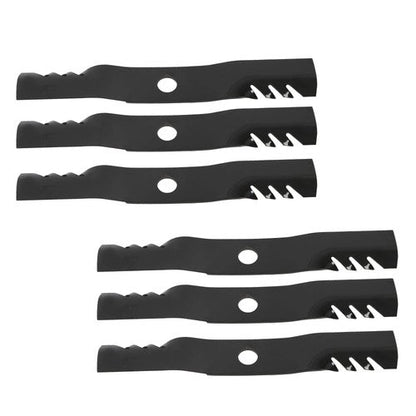 For Kubota 60" Decks RCK60P-1200Z 396-816 K5955-97530 6 Pcs Blades K5955-34360