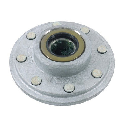 Pre-Assembled 8-Lug 6.5" Galvanized Trailer Hub Kit Fit For 7,000lb #42 Trailer