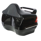 28L Universal Motorcycle Trunk Scooter Tail Box Helmet Luggage Case w/Tail Light