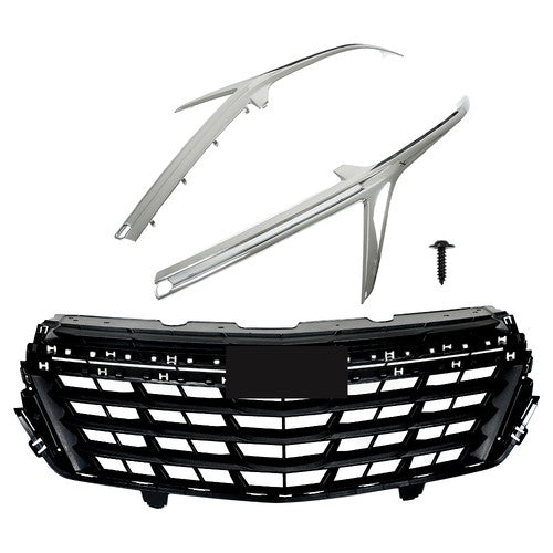 For Chevrolet Equinox 2022-2023 Front Upper Grille&Front Bumper Cover