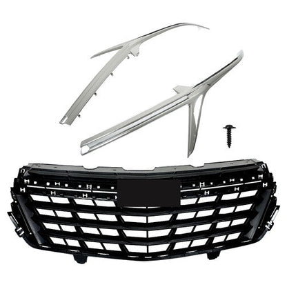 For Chevrolet Equinox 2022-2023 Front Upper Grille&Front Bumper Cover