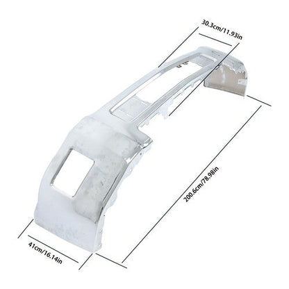 Split Front Bumper For Chevrolet Silverado 2500 3500 2015-19 Without Sensor Hole