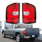 Tail Light For 2007-13 Chevy Silverado Pickup Brake Lamp Rear Left & Right Side