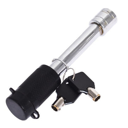 W/2 Keys Upgrade Universal 5/8 in Hitch Pin Lock For Truck Trailer Receiver Tow
