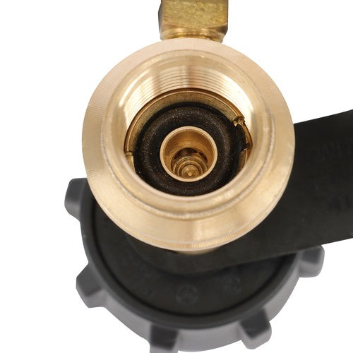 4-PCS QCC1 Inflation Joint Gas Tank Copper Converter Head POL Joint Propane