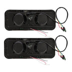 [Full LED] For 81-19 Peterbilt Western Star Dual Halo Ring Projector Headlights