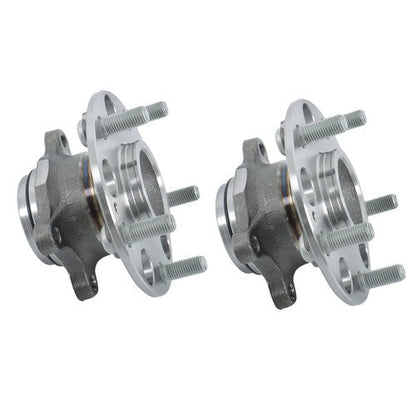 2x Rear Wheel Bearing & Hubs For Honda Civic Wheel Bearing Hub w/ ABS 1.8L LX DX