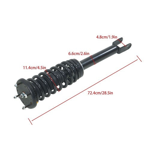 Pair Front Shock Absorber Struts For Jaguar XJ X351 3.0L 2010-2019