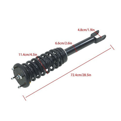 Pair Front Shock Absorber Struts For Jaguar XJ X351 3.0L 2010-2019