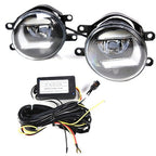 Fit Toyota Corolla Highlander camry Front Bumper LED Fog Lights Lamps w/wiring