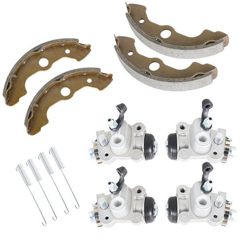 For Honda Foreman 450 TRX450 TRX450ES 4× Brake Wheel Cylinders with Shoes