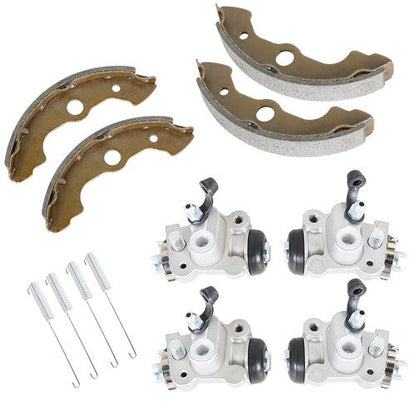 For Honda Foreman 450 TRX450 TRX450ES 4× Brake Wheel Cylinders with Shoes