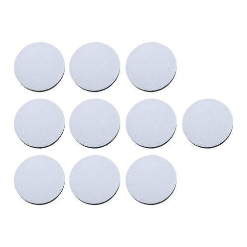 10 Pcs 3" Soft Foam Interface Sponge Pad for Random Orbital Sander - Hook & Loop