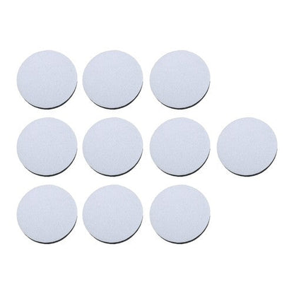 10 Pcs 3" Soft Foam Interface Sponge Pad for Random Orbital Sander - Hook & Loop