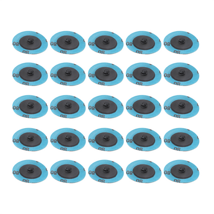50 Pcs Grinder Sanding Grinding Discs 2 Inch 80 Grit Rotary Lock Sandpaper