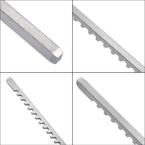 1/8" A Style 1/8" x 5" HSS Standard Keyway Broach With Shim LOC 13/64-1-1/8" New