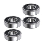 4Pcs 63/22-2RS Deep Groove Ball Bearings 22mm Inner Dia 56mm OD 16mm Bore Sealed
