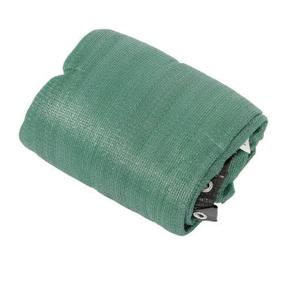 Dark Green Heavy Duty Garden Privacy Fence 4' x 50' Barrier Net With Zip Ties