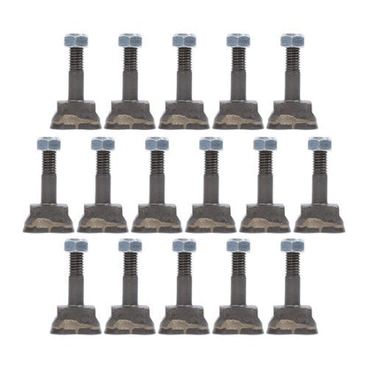 16 Pack Replacement Stump Grinder Teeth Compatible For Vermeer Yellow Jacket
