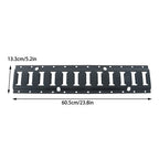 Bolt-On E Track Kit 4 Pack 2FT Universal Carbon Steel Trailer Cargo Control