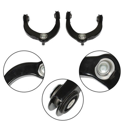 K621607 2× Front Upper Control Arms For 11-15 Dodge Durango Jeep Grand Cherokee