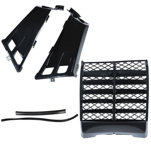 Plastic Gas Tank Side Cover & Grill For Yamaha Banshee 350 1987-2005 2006 Black