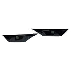 For 2016-2021 Honda Civic Smoked Side Marker Lamp Turn Signal Light W/LED Bulbs