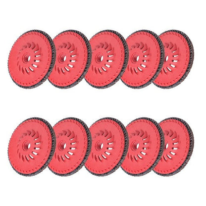 4-1/2" x 7/8" Ceramic Grinding Wheel Type 29 Flap Discs 10 Pack 60 Grit