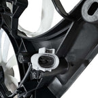 Fit 2012-2017 Toyota Camry Dual Radiator and Cooling Condenser Fan w/Kettle