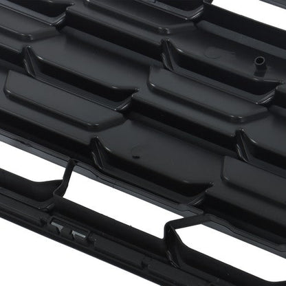 Gloss Black Plastic For Grand Highlander 2024 Front Lower Grill W/ Camera Holes