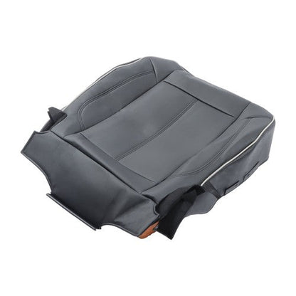 Driver Bottom Seat Cover For Hummer H3 2006-2009 2010 Black Leather Replacement