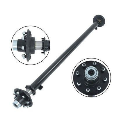 7000 lbs 7K TK Trailer Axle Idler 8 lug Boat Trailer Cargo Dump RV Utility Axle
