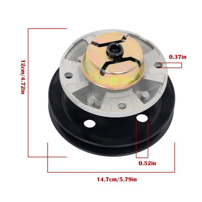 AM121342 AM115720 AM116065 3x Spindle Assembly w/Pulley For John Deere  AM115528
