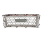 Compatible For GMC Sierra 1500 2014-2015 Chrome Front Bumper Center Mesh Grille