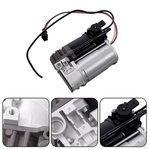 NEW Rear Air Suspension Spring Bag Compressor Valve Block Kit 10-16 For BMW 550i