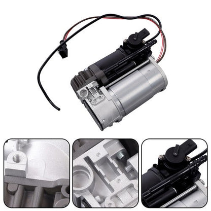 NEW Rear Air Suspension Spring Bag Compressor Valve Block Kit 10-16 For BMW 550i