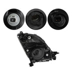 Headlight Black For Toyota Prius 2006 2007 2008 2009 Headlamp Left+Right Side